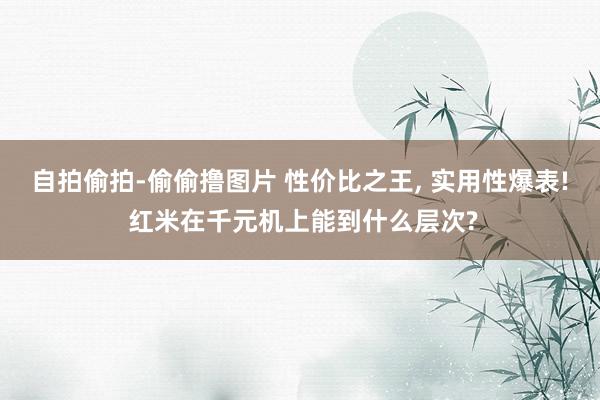 自拍偷拍-偷偷撸图片 性价比之王， 实用性爆表! 红米在千元机上能到什么层次?